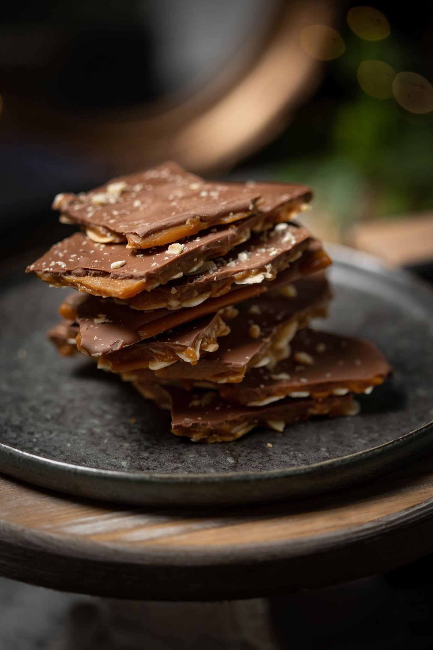 Toffee Crocante Leche 200g - D'Cuento Chocolates - -