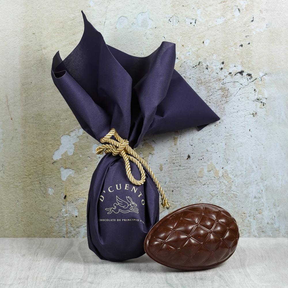 Huevo de Chocolate Bitter con Almendras 250g