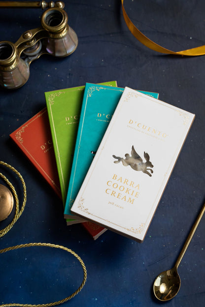 Barra Cookies and Cream 75g - D'Cuento Chocolates - - 
