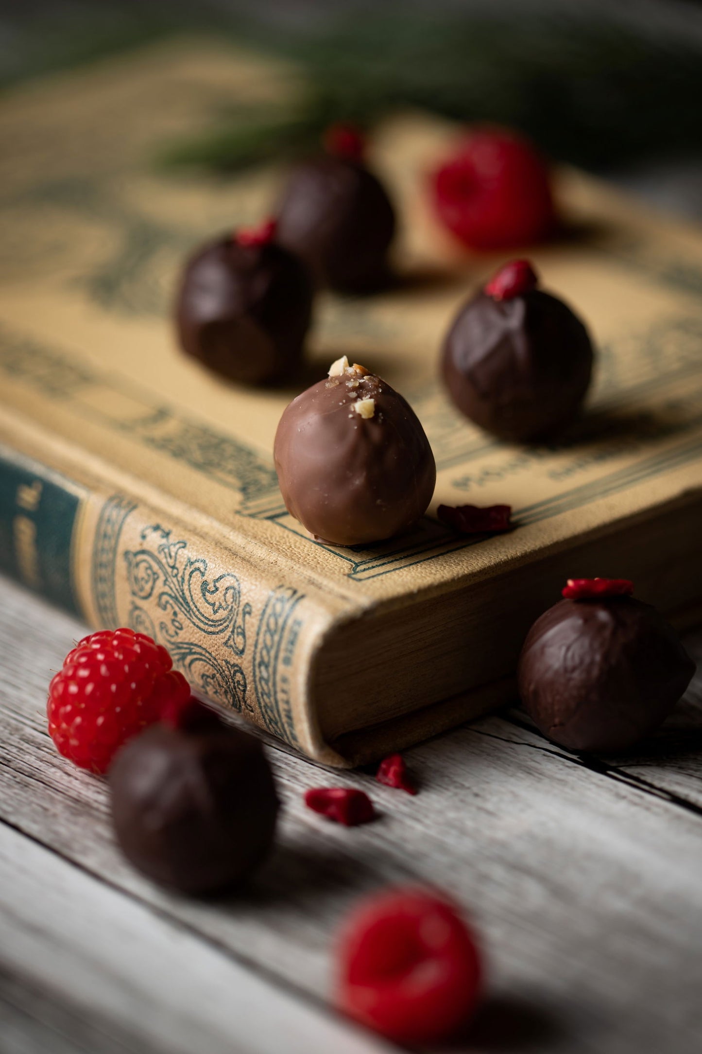Caja Libro 25 Unidades de Bombones Surtidos - D'Cuento Chocolates - - 
