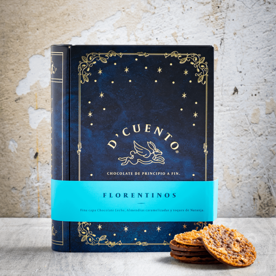 Caja Libro Florentinos 240g - D'Cuento Chocolates - - 