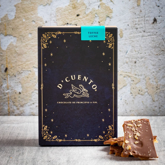 Toffee Crocante Leche 200g - D'Cuento Chocolates - - 