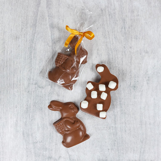 Conejito de Chocolate de Leche y Marshmallow 90g
